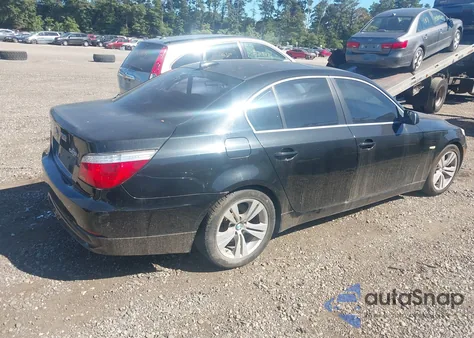 2010 BMW 528 I z USA, uszkodzony, nr VIN WBANU5C51AC124516